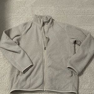 Uniqlo Sherpa Fluffy Jacket Zip